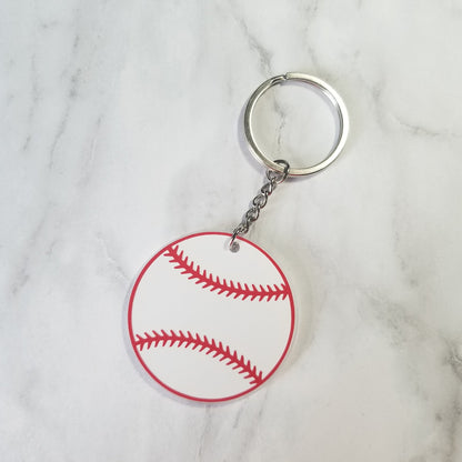 Baseball Keychain