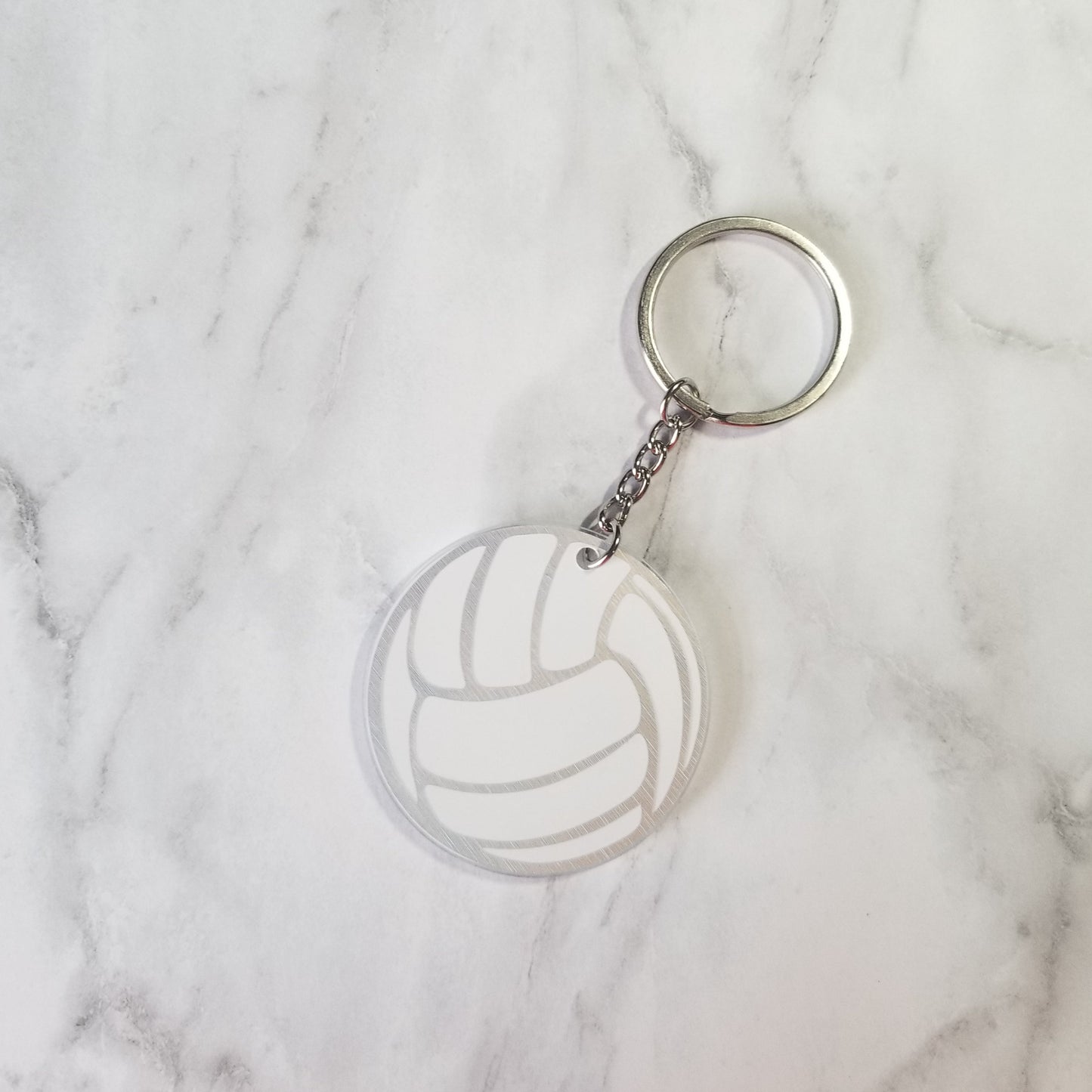 Volleyball Keychain