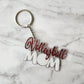 Volleyball Mom Keychain